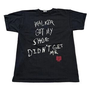 2014 The Walking Dead Dark Humor Written Graphic  T shirt